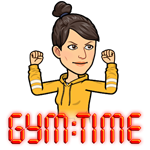 gym time bitmoji 